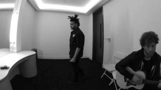 The Weeknd Backstage Warmups [upl. by Nennarb556]