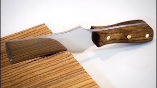 How to make a knife handle [upl. by Kreager]