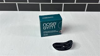 NOSE GYM Mouth Tape 30 pack Review [upl. by Orvie]