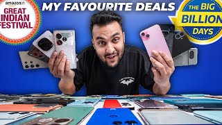 My Final List of Phone DEALS in Amazon and Flipkart Sales 2024 [upl. by Rednasxela940]