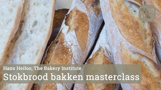 Zelf stokbrood maken met Hans Heiloo van The Bakery Institute [upl. by Wilmar]