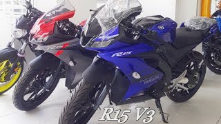 Yamaha R15 V3 2022  Ficha Técnica Precio Colores  Specs Price Colours  Detalhes Preço Cores [upl. by Eyde]