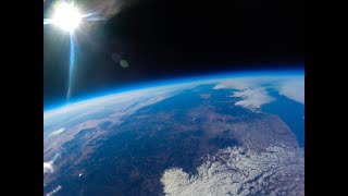 91087 feet Bluedot High Altitude Balloon 6917 San Diego California [upl. by Nnair]