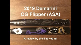 2019 Demarini OG Flipper ASA  Bat Review [upl. by Aneel203]