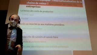 Internationalisation de la chaîne de valeur [upl. by Nhguavahs]