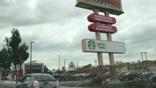 Overcast day in Downey California Imperial Hwy [upl. by Aisayn987]