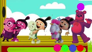 Babyshark Learns ColorsCocomelon Nursery Rhymes ampKids Song [upl. by Knipe]