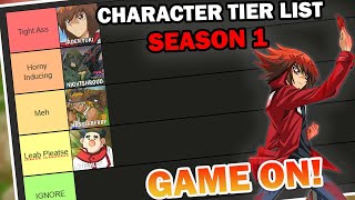 YuGiOh GX Character Tier List Season 1 [upl. by Reprah]