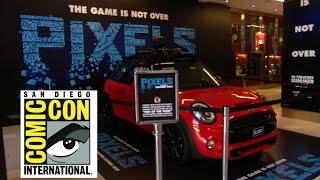 Pixels Movie 2015 SDCC 2014 Footage [upl. by Yeldarb]