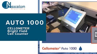 Cellometer Auto 1000 Bright Field Cell Counter Video Demonstration [upl. by Jasmine383]