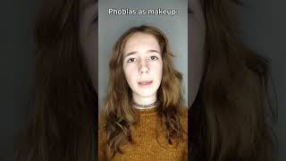 Phobias as Makeup Pistanthrophobia P4 sfx makeup sfxartist sfxmua halloween acting [upl. by Irahs]