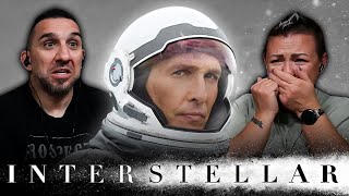 Interstellar 2014 Movie REACTION First Time Watching  Movie Review [upl. by Nemlaz]