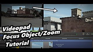 VideoPad  Zoom Effect Tutorial  ZoomIn amp ZoomOut [upl. by Amat427]