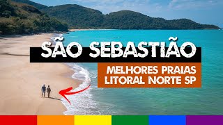 SÃO SEBASTIÃO 10 Melhores Praias do Litoral Norte de SP [upl. by Marlie753]