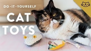 How to Make Cat Toys [upl. by Oremoh]