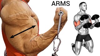 8 Worlds arm workout at gym to make wider arms and get toned arms [upl. by Tutankhamen]