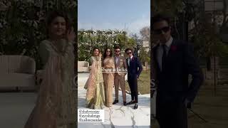 Momina Sundas and Shahveer Jafry 💖 at Momos weddingshahveerjafry mominaayeshanikaah tiktok [upl. by Lipson629]