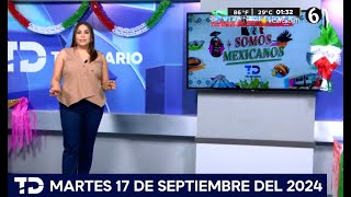 Telediario Vespertino 17 Septiembre 2024  NOTICIAS EnVivo CD Juárez [upl. by Sophy299]