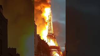 France eiffel tower fire work france viral shorts [upl. by Zacharie766]