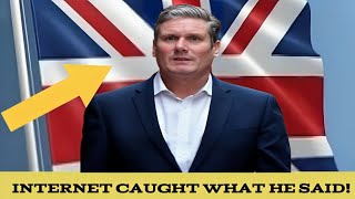 Starmer Makes FATAL ERROR During RAMBLING Speech But INTERNET CATCHES IT [upl. by Maryl184]