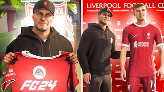 FC 24 Liverpool Career Mode  The New Klopp Revolution Unleashed [upl. by Enavi]