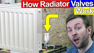 How to turn different radiator valves off and on  Thermostatic Lockshield Manualordinary etc [upl. by Loseff317]