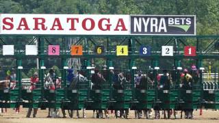 Saratoga Racetrack first Race 2017 [upl. by Kinzer]