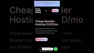 Free Reseller Hosting from Cheap Reseller Hosting again [upl. by Tate]