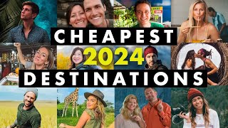 12 INSANELY CHEAP Budget Travel Destinations to Visit in 2024  Told By Expert Travellers [upl. by Gee509]