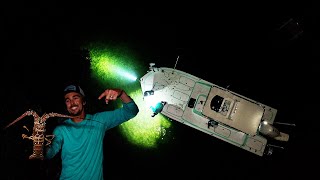 DRONE LOBSTERING in Florida Keys Bully Netting CatchCleanCook [upl. by Enelahs267]