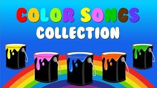 quotColor Songs Collection Vol 1quot  Learn Colors Sing Colors Nursery Rhymes [upl. by Adnawyek21]