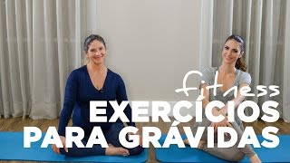 Fitness Exercícios para a grávida fazer em casa [upl. by Aenal]