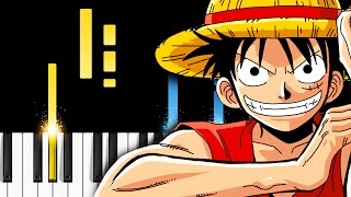 We Are  One Piece OP1  Piano Tutorial  How to play We Are  ワンピース [upl. by Suired]