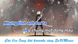 Karaoke Mãi Là Anh Em  Hồ ViệtTrung [upl. by Wit317]