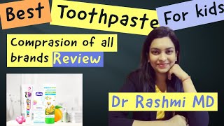 Best Toothpaste For Baby In India Review Dr Rashmi MBBS MD viral [upl. by Christel602]