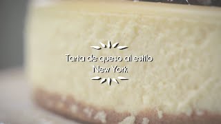 Tarta de queso al estilo New York [upl. by Eadnus]