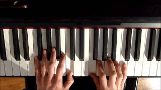 Leçon de piano n°3  Tutoriel Ode à la joie [upl. by Ytisahc]