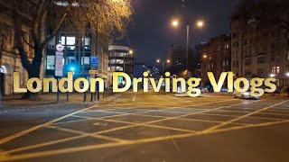 Night Drives in the Heart of London Relaxing Vlogs by London Driving [upl. by Nylleoj]