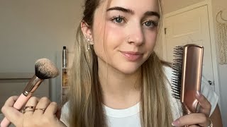 ASMR Salon Roleplay✂️ hair makeup nails fast and aggressive [upl. by Kuster354]