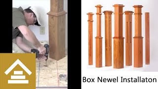 How to install a Box Newel [upl. by Abisha]