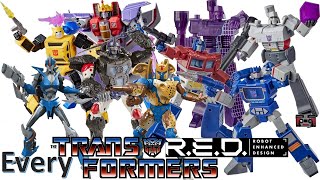 see newer video Every Transformers RED Robot Enhanced Design Comparison List [upl. by Suiramad]