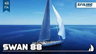 ITA SWAN 88  Prova Yacht a Vela  Sailing Channel [upl. by Adnouqal304]