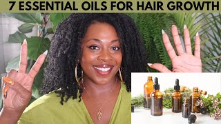 7 Essential Oils for Hair Growth and Scalp Health [upl. by Fredelia]