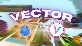 Flying on Cubecraft Skywars with Vector Client  FULL DISABLER  CUBECRAFT HACKING [upl. by Civ]