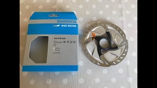 Shimano SMRT800 Ultegra Ice Tech FREEZA CentreLock Rotor Unboxing [upl. by Samaj307]