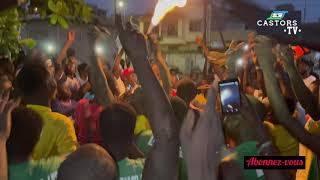 Asc Hamo 456 vs Asc Notaire les supporters très confiants mettent de l’ambiance à l’entraînement [upl. by Selinski]