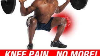 How to Squat with Knee Pain  SQUAT FIX Knee Pain No More [upl. by Fremont]