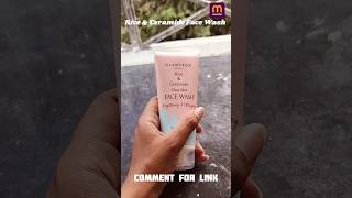 Rice amp Ceramide Face Wash asmr skincare meesho [upl. by Ddet]