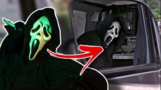 RARE Ghostface Mask Unboxing Scream 2 Randy Death Scene Mask [upl. by Arbmahs]