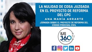 quotAcción autónoma de nulidad de la cosa Juzgada Su aplicación al proceso por Dañosquot [upl. by Hux632]